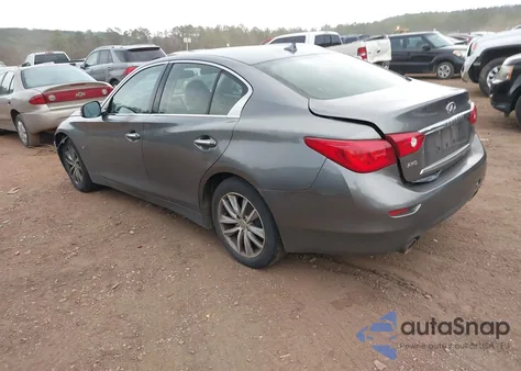 2015 Infiniti Q50 Premium из США, поврежденный, VIN JN1BV7AR7FM411559